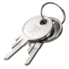Weidmüller Face Plate Spare Key Metal Material 13g Straight Entry Angle 1465930000