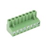 RS PRO Pluggable Terminal Block 8-Contact 5.08 mm Pitch 1 Row 300V 15A Polyamide Housing 897-1231