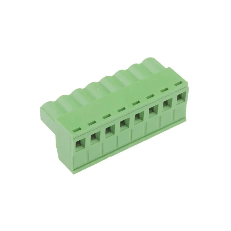 RS PRO Pluggable Terminal Block 8-Contact 5.08 mm Pitch 1 Row 300V 15A Polyamide Housing 897-1231