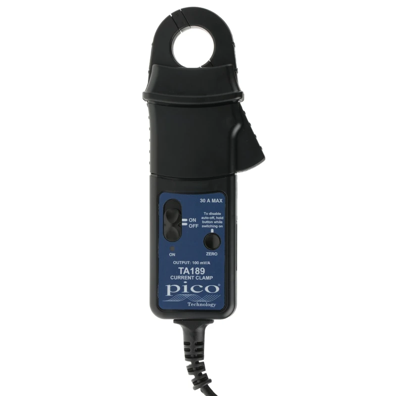 Pico Technology Oscilloscope Current Probe 100 kHz Bandwidth BNC Connector TA189
