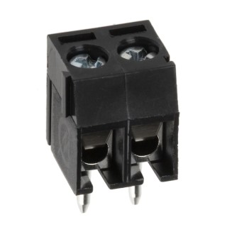 RS PRO PCB Terminal Block 2-Contact 3.5 mm Pitch 1 Row 300V 10A Polyamide Housing 897-1332
