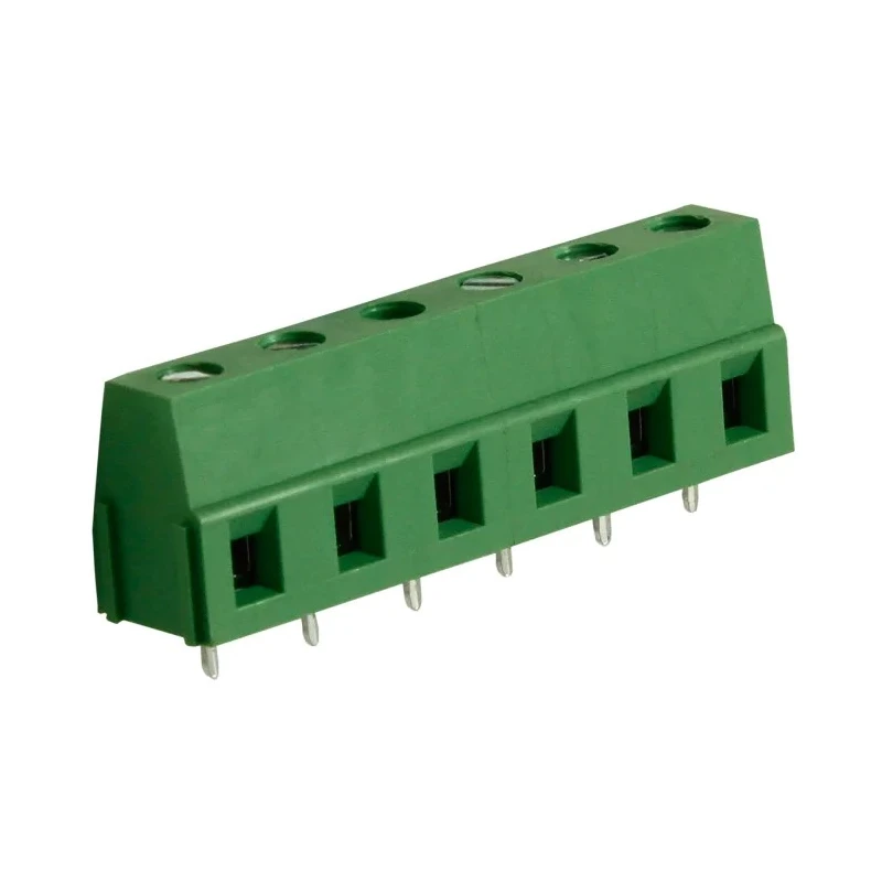 RS PRO PCB Terminal Block 6-Contact 7.5 mm Pitch 1 Row 300V 10A Polyamide Housing 897-0932