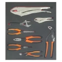 Bahco 8 Piece Maintenance Kit Tool Kit with Foam Inlay FF1F4001