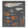 Bahco 8 Piece Maintenance Kit Tool Kit with Foam Inlay FF1F4001