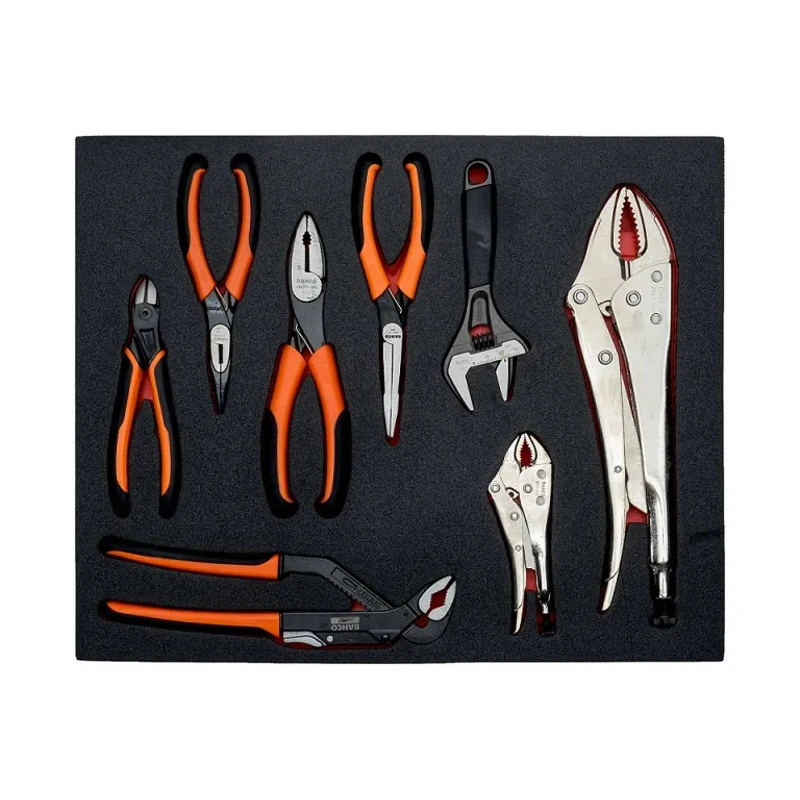 Bahco 8 Piece Maintenance Kit Tool Kit with Foam Inlay FF1F4001