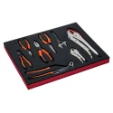 Bahco 8 Piece Maintenance Kit Tool Kit with Foam Inlay FF1F4001