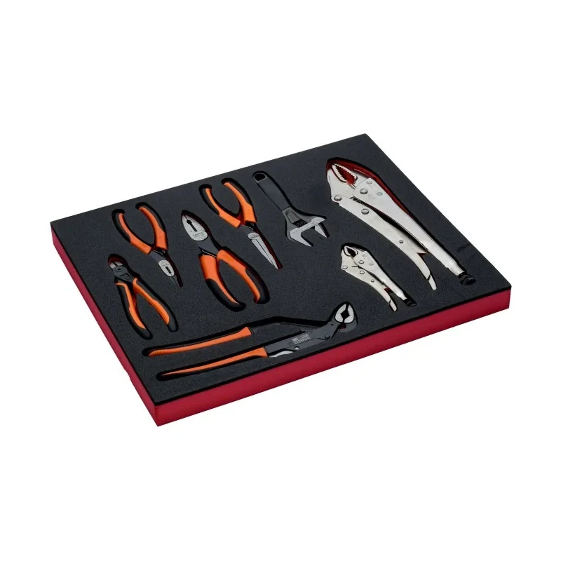 Bahco 8 Piece Maintenance Kit Tool Kit with Foam Inlay FF1F4001