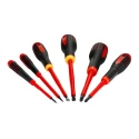 Bahco Phillips Slotted Insulated Screwdriver Set 7-Piece VDE Approved Spain FF1E1010