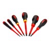 Bahco Phillips Slotted Insulated Screwdriver Set 7-Piece VDE Approved Spain FF1E1010