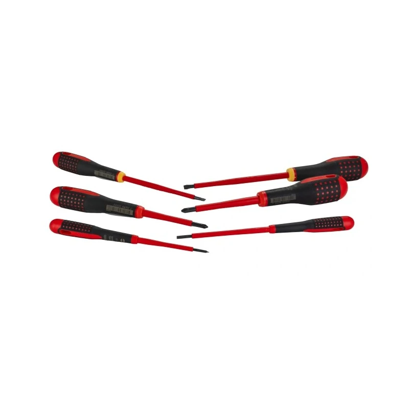 Bahco Phillips Slotted Insulated Screwdriver Set 7-Piece VDE Approved Spain FF1E1010