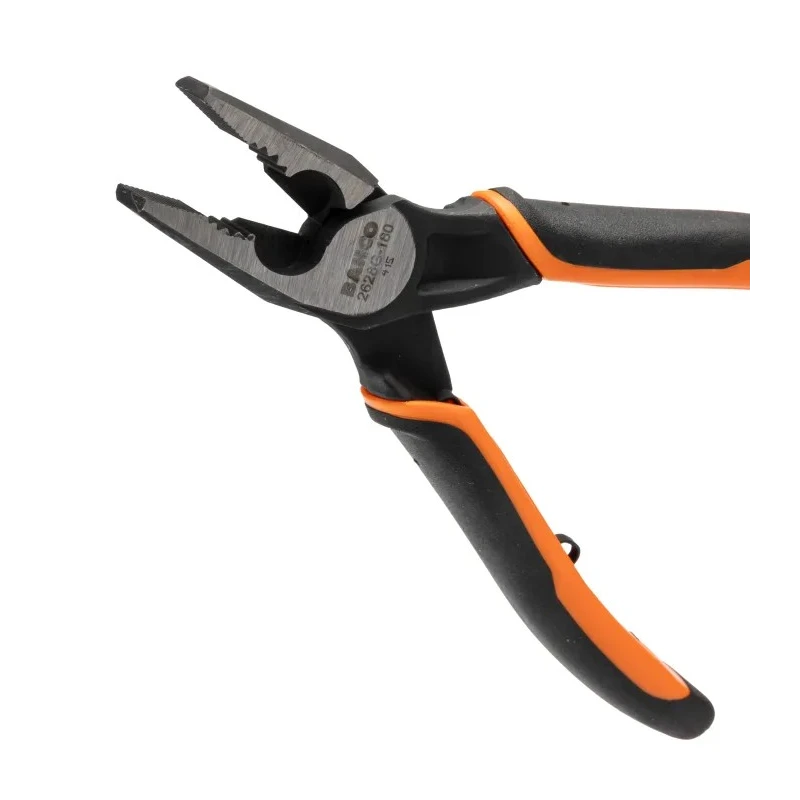 Bahco 4-Piece Plier Set Combination Cutters Long Nose Water Pump Pliers 180mm FF1E4001