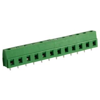 RS PRO PCB Terminal Block, 12-Contact, 7.5 mm Pitch, 1 Row, Polyamide Housing, 10A, 300V 897-0954