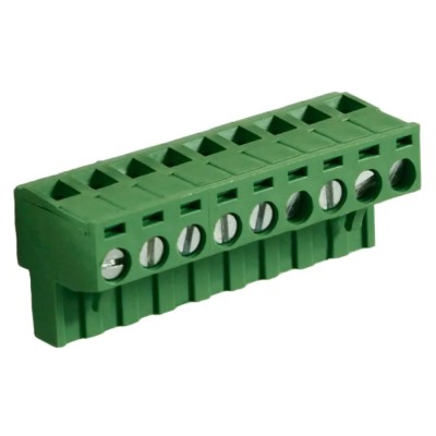 RS PRO Pluggable Terminal Block, 9-Contact, 5 mm Pitch, 1 Row, Female Connector, Polyamide Housing, 300V, 15A 897-1180