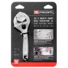 Facom Adjustable Spanner 33 mm Jaw Capacity, 160mm Overall Length, Metal Handle, Chrome Vanadium Steel 113AS.6CPB