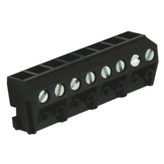 RS PRO PCB Terminal Block 8-Contact 5 mm Pitch 1 Row 250V 10A 897-1310