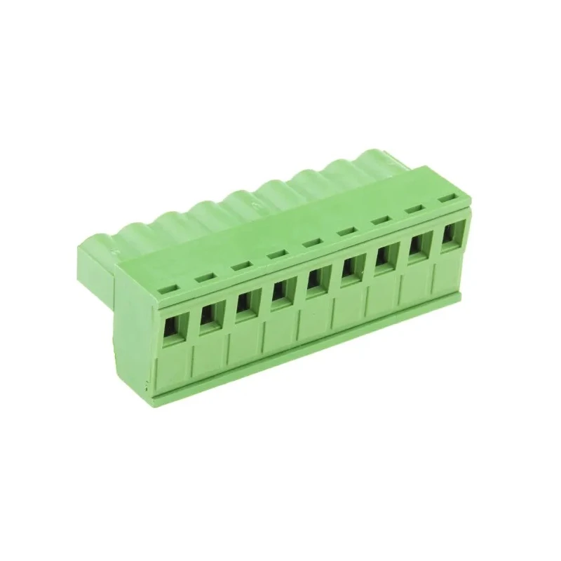 RS PRO Pluggable Terminal Block, 9-Contact, 5.08 mm Pitch, 1 Row, 300V, 15A, Polyamide Housing 897-1234