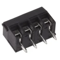 RS PRO PCB Terminal Block 4-Contact 3.5 mm Pitch 1 Row 300V 10A Polyamide Housing 897-1339