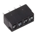 RS PRO PCB Terminal Block 4-Contact 3.5 mm Pitch 1 Row 300V 10A Polyamide Housing 897-1339