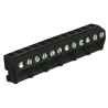 RS PRO PCB Terminal Block, 12-Contact, 5 mm Pitch, 1 Row, Vertical, Screw Connection, 250V, 10A, Polyamide Housing 897-1329