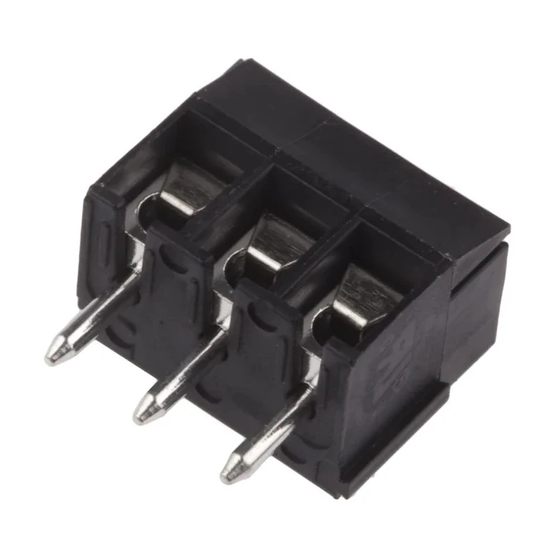 RS PRO 3-Contact 3.5 mm Pitch PCB Terminal Block 300V 10A Polyamide Housing 897-1335