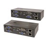 StarTech.com Dual Monitor USB Extender Pair VGA over Catx KVM Extender 1920 x 1200 Resolution 200m SV565DUTPU