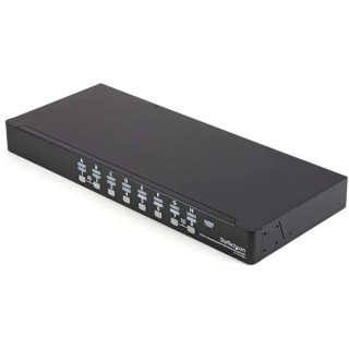 Startech 16 Port 1 Display USB VGA KVM Switch 1920 x 1440 Pixel Maximum Resolution SV1631DUSBUK