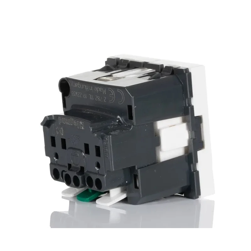 Weidmüller 16A White 1 Gang Indoor Plug Socket Type F 250V Polycarbonate 1450730000
