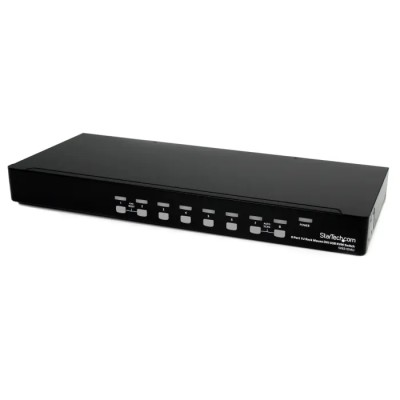 StarTech.com 8 Port 1 Displays USB DVI KVM Switch 1920 x 1200 Pixel Maximum Resolution SV831DVIU