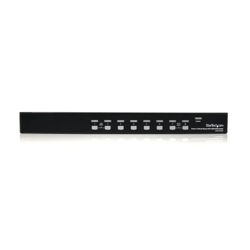 StarTech.com 8 Port 1 Displays USB DVI KVM Switch 1920 x 1200 Pixel Maximum Resolution SV831DVIU