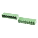 RS PRO Pluggable Terminal Block 8-Contact 5 mm Pitch 1 Row 15A Current 250V Voltage 897-1389