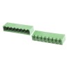 RS PRO Pluggable Terminal Block 8-Contact 5 mm Pitch 1 Row 15A Current 250V Voltage 897-1389