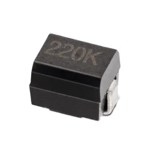 Wurth Elektronik WE-GFH 4532 Unshielded Wirewound Surface Mount Inductor 100 μH ±10 %, 275 mA 744766920