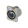 Neutrik Chassis XLR Connector, Straight Orientation, 50V Voltage, Silver over Nickel Plating RSNC5FD-LX-M3