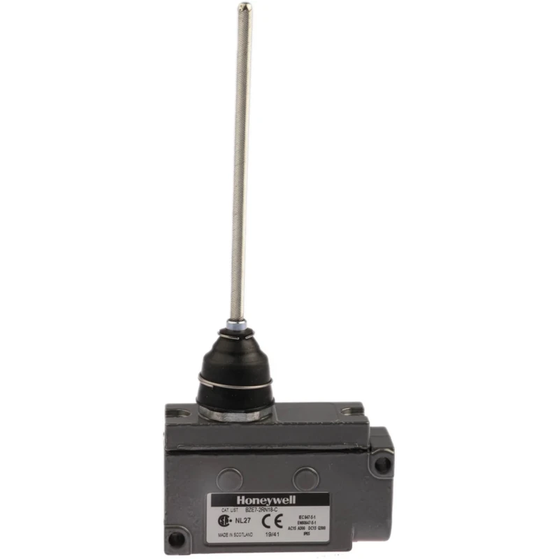 Honeywell Technologies E7 Series Coil Spring Limit Switch SPDT IP65 Die Cast Zinc Housing BZE7-2RN18-C