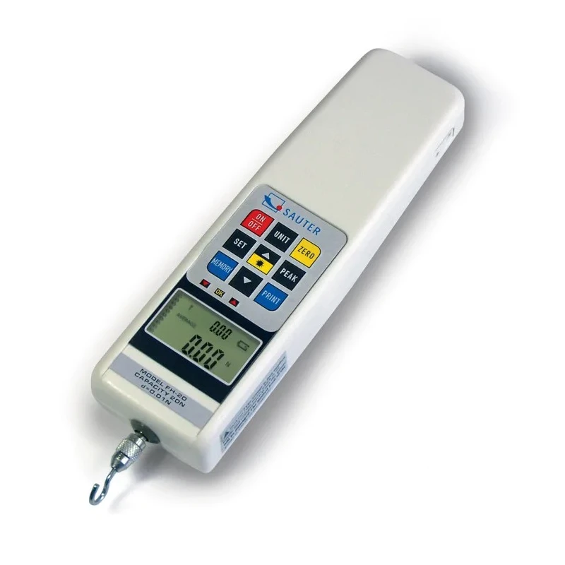 Sauter Digital Force Gauge FH 5 2000 Hz Sampling Rate RS232 Output 0.001 N Resolution FH Series FH 5