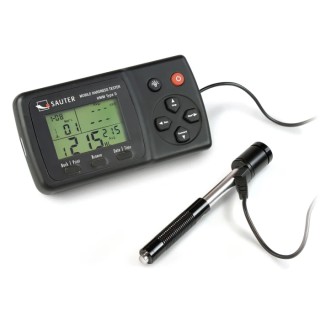 Sauter Digital Leeb Hardness Tester with Impact-resistant Body, Digital Display, 150mm Length, Model HMM