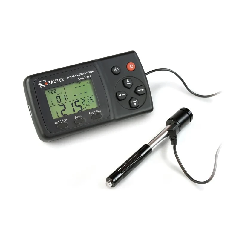 Sauter Digital Leeb Hardness Tester with Impact-resistant Body, Digital Display, 150mm Length, Model HMM