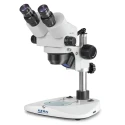 Kern Stereo Zoom Microscope 0.75 → 5 X Magnification Illuminated Battery Operated Rechargeable OZL 451