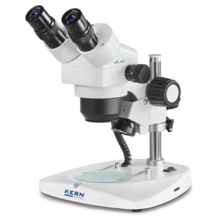 Kern Stereo Zoom Microscope 0.75 to 3.6X Magnification LED Illuminated Optical OZL 445