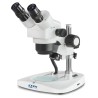 Kern Stereo Zoom Microscope 0.75 to 3.6X Magnification LED Illuminated Optical OZL 445