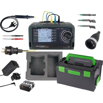 Gossen Metrawatt Master Package PROFITEST INTRO Electrical Installation Tester 3.7kV Earth Resistance Measurement M503B