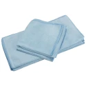 3M RS PRO Microfibre Cloth Blue Microfibre Cloths for Dry Cleaning, Pack of 10, 400 x 400 mm, Repeat Use 898-8276