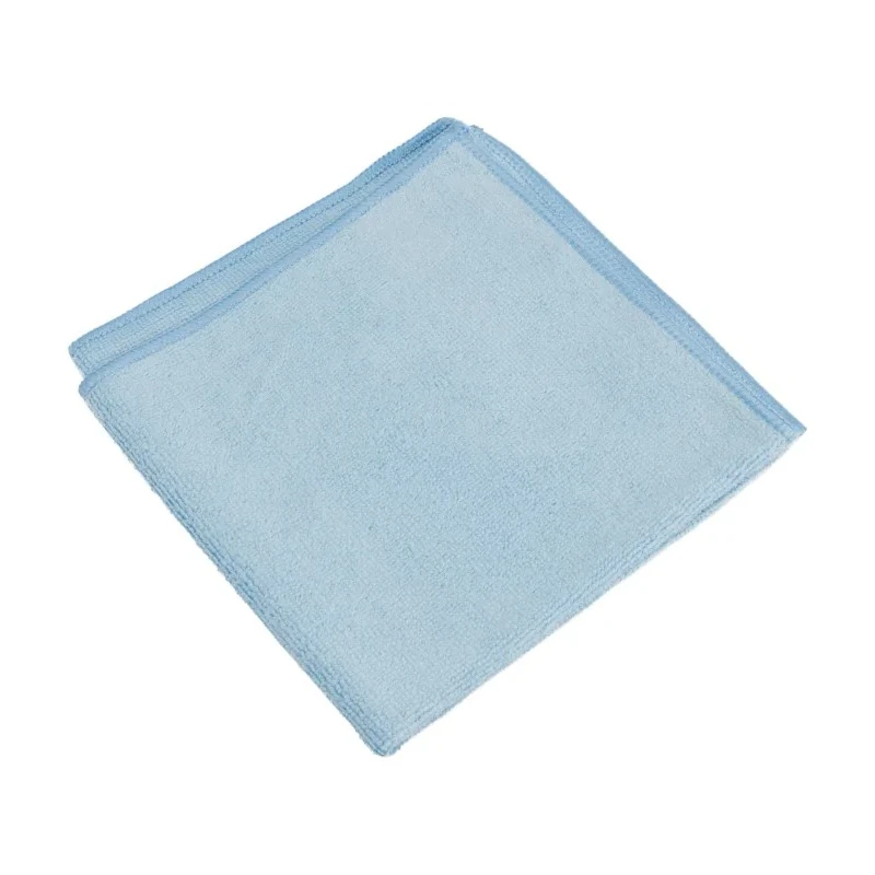 3M RS PRO Microfibre Cloth Blue Microfibre Cloths for Dry Cleaning, Pack of 10, 400 x 400 mm, Repeat Use 898-8276