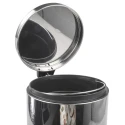 RS PRO 12L Silver Pedal Stainless Steel Waste Bin Model 898-8315