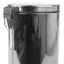 RS PRO 12L Silver Pedal Stainless Steel Waste Bin Model 898-8315