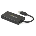 StarTech.com 3 Port USB 3.0 USB Hub, AC Adapter Powered, 87 mm x 43 mm x 14 mm ST3300GU3B