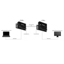 StarTech.com 1 Port HDMI over HDBaseT Extender Pair 100m Extension Distance 4096 x 2160 Pixel Maximum Resolution ST121HDBTPW