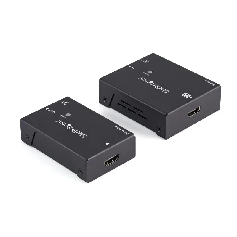 StarTech.com 1 Port HDMI over HDBaseT Extender Pair 100m Extension Distance 4096 x 2160 Pixel Maximum Resolution ST121HDBTPW