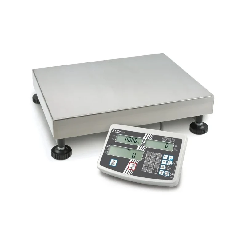 Kern Industrial Platform Weighing Scale 15kg Capacity LCD Display RS232 Interface IFS 10K-4