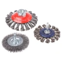 RS PRO Steel Twist Knot Crimped Abrasive Brush 75 mm Diameter 901-0609